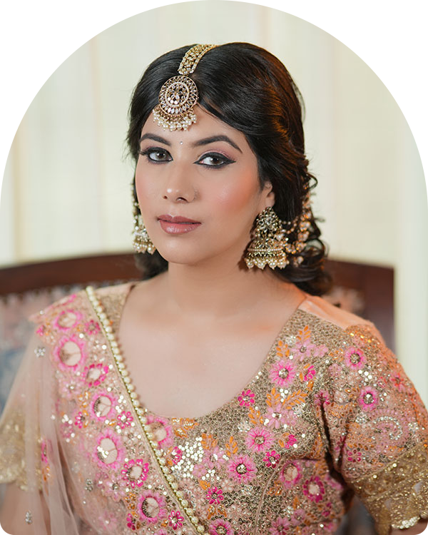 bridal makeup in amritsar by chhavi kalra